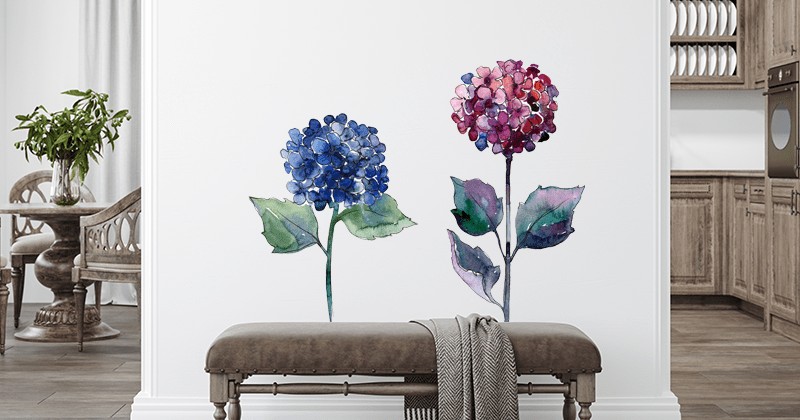 flower wall stickers
