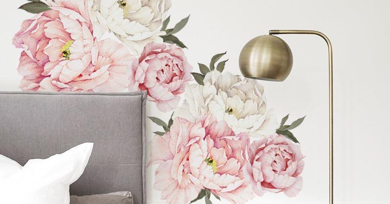 flower wall stickers