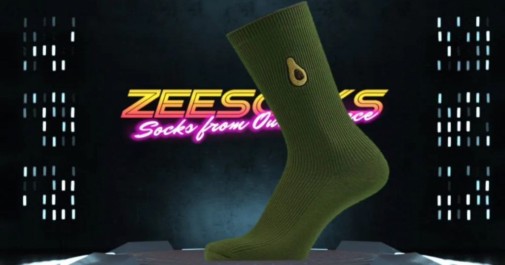 avocado zee socks 