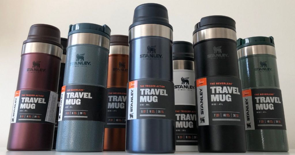 Stanley travel mugs Trigger Action vs Neverleak BeePail the BLOG