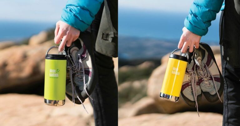 An insulated cup that doesn't take up much space