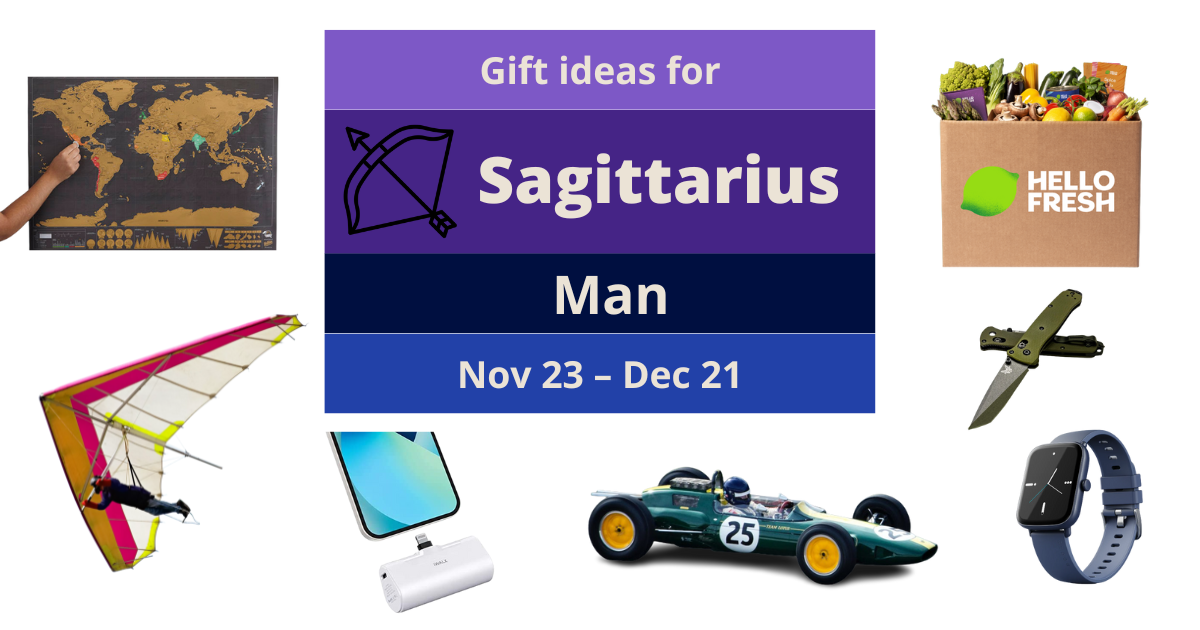 Birthday gifts for Sagittarius man BeePail the BLOG