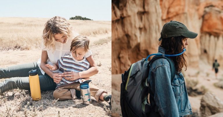 Camelbak bottles for everyday and for sport - also water bags