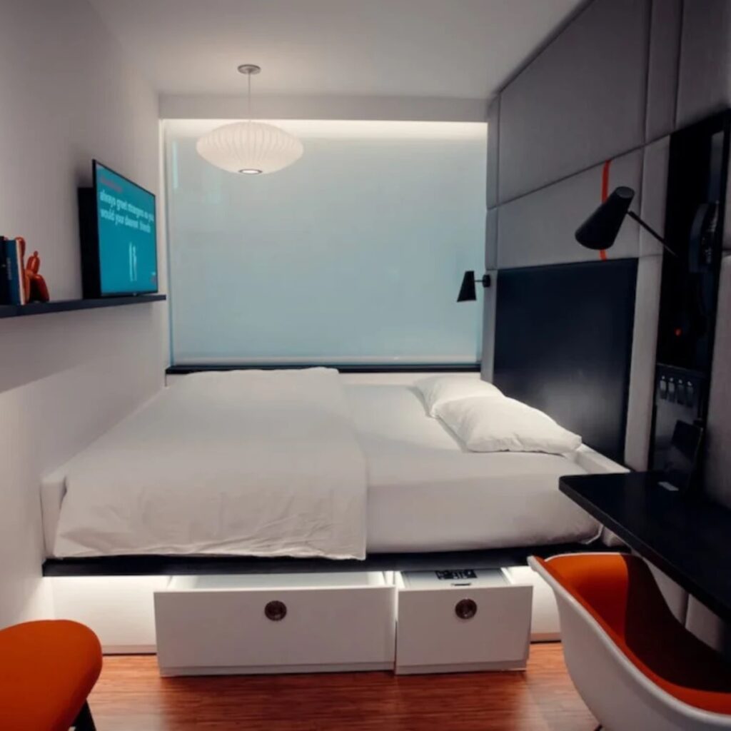 Bed with storage